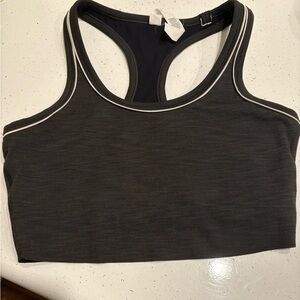 Splits 59 Black Racerback Sports Bra